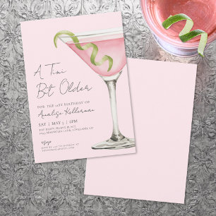Una invitación de cumpleaños para un adulto un poq