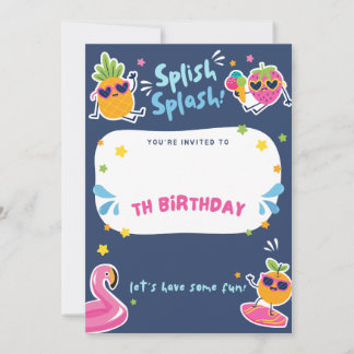Una invitación de cumpleaños para un momento inolv
