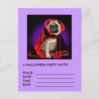 UNA INVITACIÓN DE HALLOWEEN PARTY