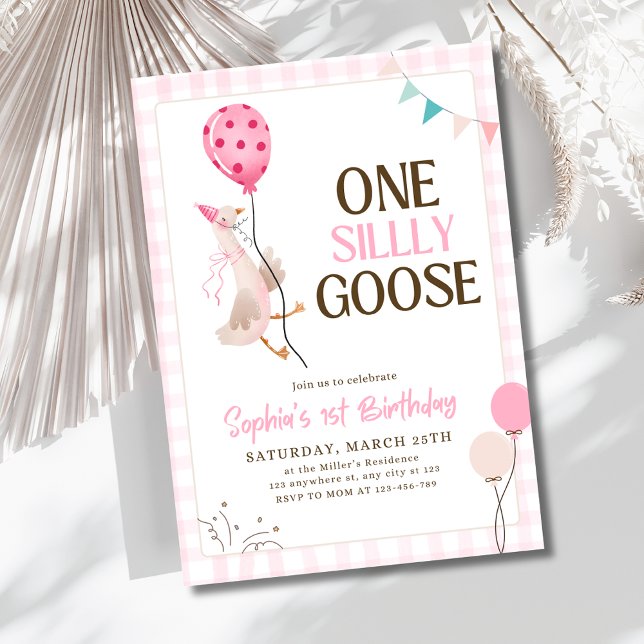 Una Invitación de Un Ganso Tonto, Cumpleaños Númer (Subido por el creador)