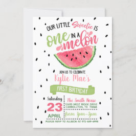Una Invitación de Uno en un Melón