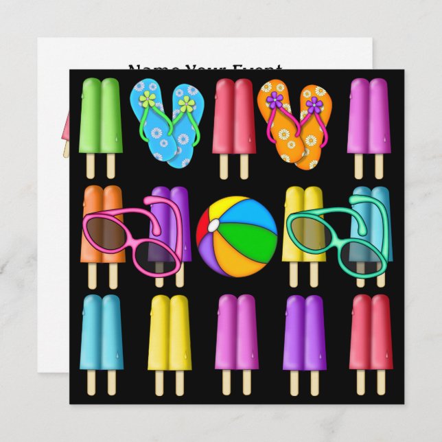 Una invitación GENIAL (Anverso / Reverso)