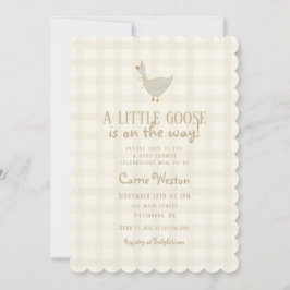 Una invitación Neutral a Baby Shower