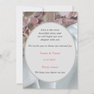 Una invitación para celebrar un amor que perdura