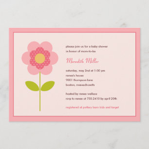 Una invitación perfecta para Baby Shower
