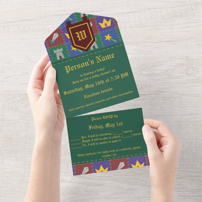 Una invitación todo en uno para la fantasía de un  (desgarro)