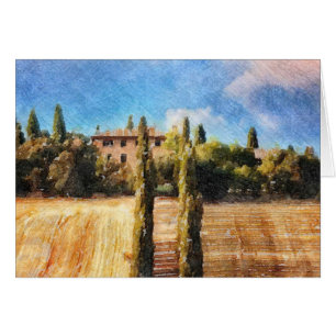 Una ladera toscana