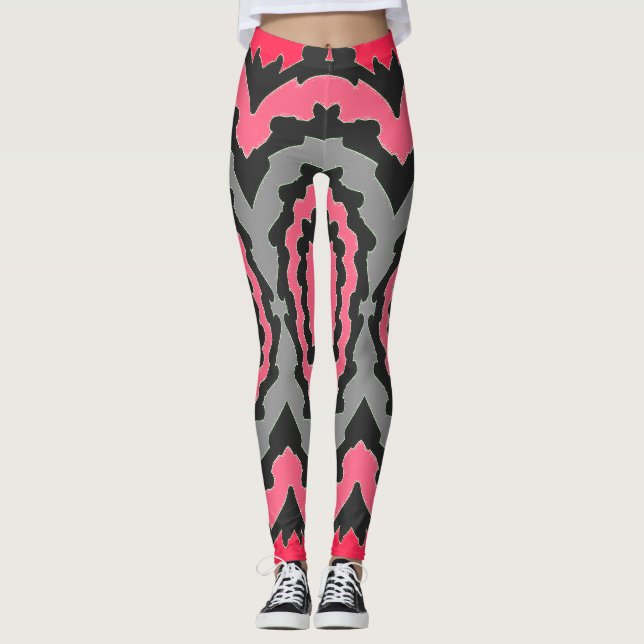 Una Leggin multicolor elegante "Ratti_Creative_Art (Anverso)