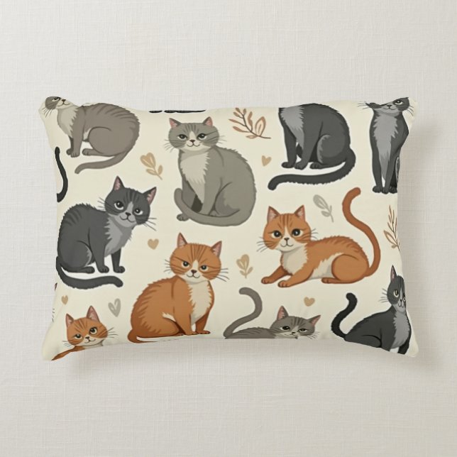 una linda almohada de gato 4 (Anverso)