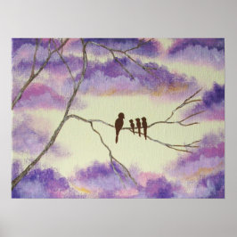 Una madre bendice a un Poster de impresión desde e