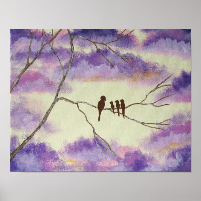 Una madre bendice a un Poster de impresión desde e (Frente)