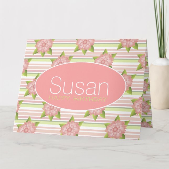 Una magnífica tarjeta de cumpleaños florida person (Anverso)