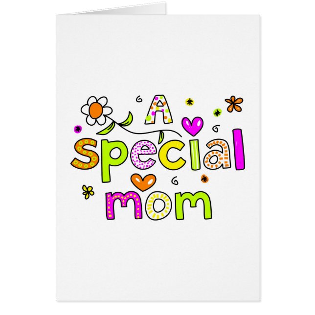 Una mamá especial (Frente)