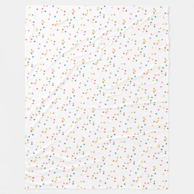 Una manta de bebé confetti (Anverso)