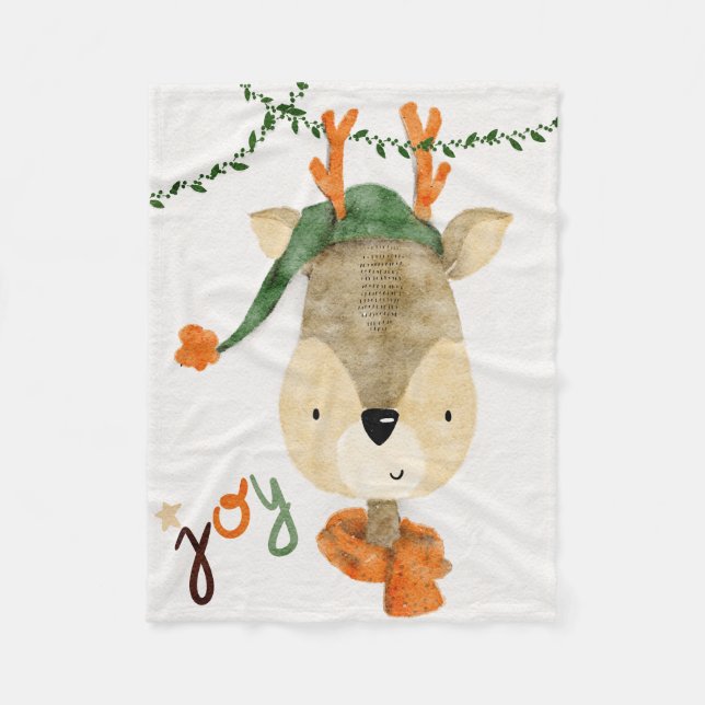 Una manta para Navidades está buscando un bebé par (Anverso)