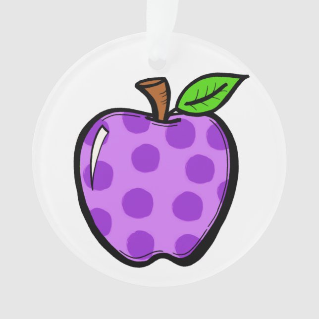 Una manzana para el profesor - Ornamento - SRF (Anverso)