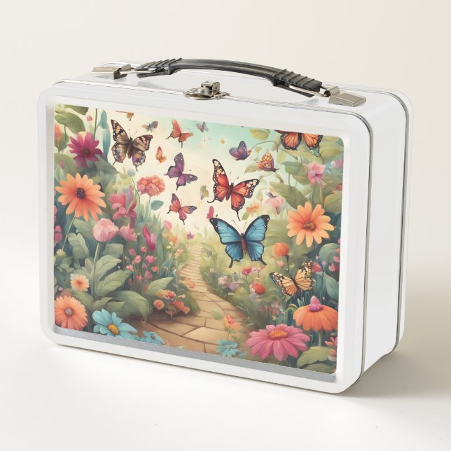 Una mariposa vibrante (Anverso)