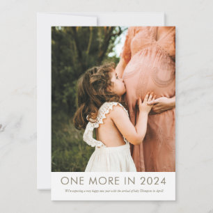 Una más en 2024 Invitación de embarazo