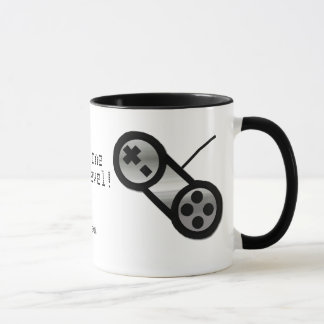 Una más taza de café video llana del videojugador