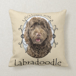 Una mejor almohada de Labradoodle de la vida