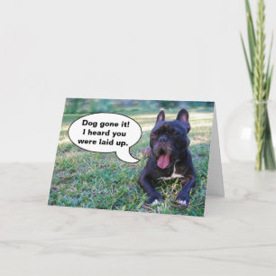 Una mejor tarjeta del bulldog pronto francés de la