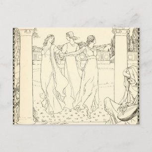 Una mezquita de la postal de época de los fallecid