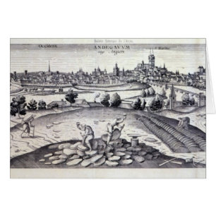 Una mina de pizarra adentro enoja, 1561