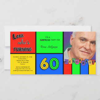 Una mirada colorida a quién le invitan los 60 años