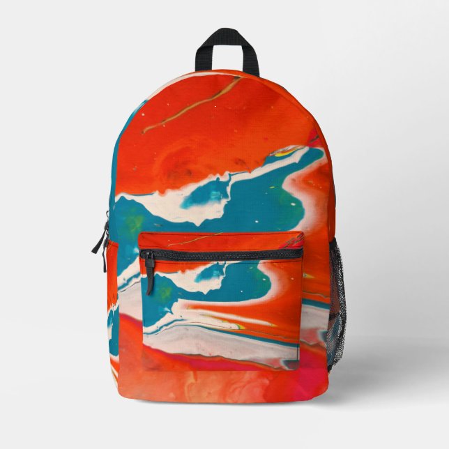 una mochila (Anverso)