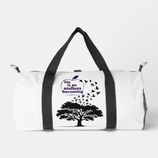 Una mochila y bolsa de gimnasio inspiradora