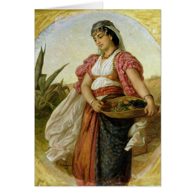 Una mujer de Argel, 1871 (Frente)