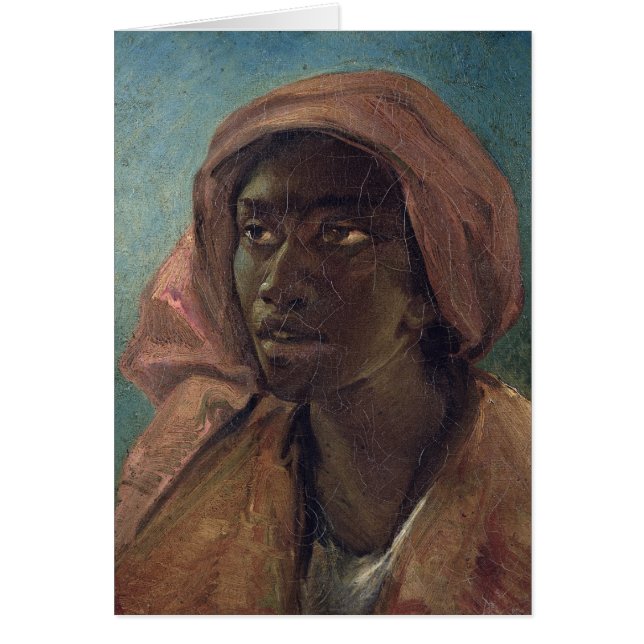 Una mujer joven del negro (Frente)