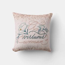 Una mujer virtuosa proverbe 31 Cojines decorativos