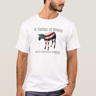 Una nación de la camiseta de las ovejas