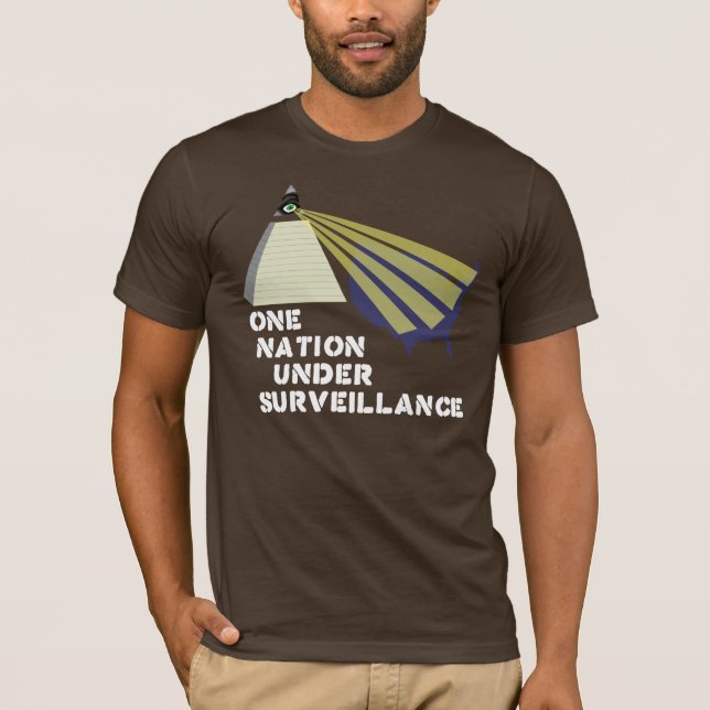 Una nación debajo de la camisa de la vigilancia (Anverso)