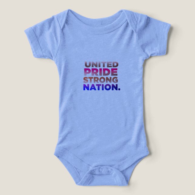 Una nación fuerte del Orgullo Unido (Diseño delantero )