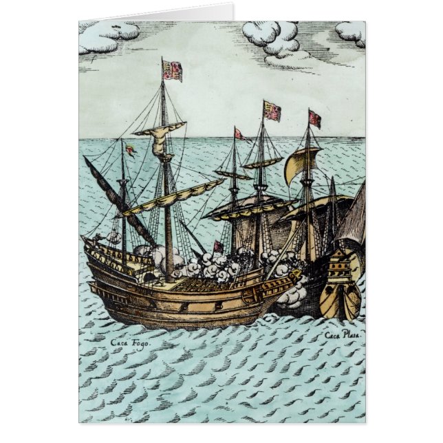 Una nave de tesoro española (Frente)