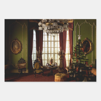 Una Navidad Victoriana - Hojas de Papel de Regalo