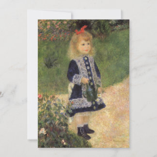 Una niña con regadera de Pierre Renoir