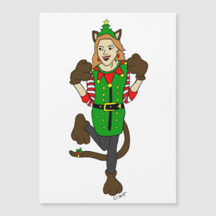 una niña Navidad