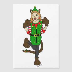 una niña Navidad