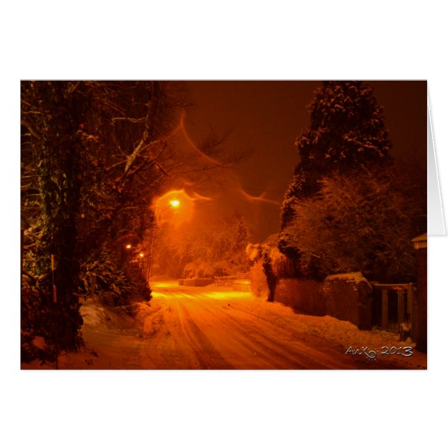Una noche de invierno (Anverso (Horizontal))