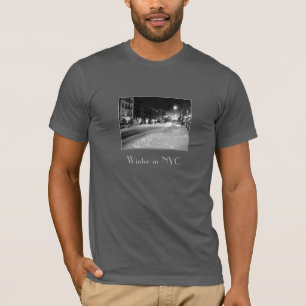 'Una noche de invierno en la ciudad' camiseta para