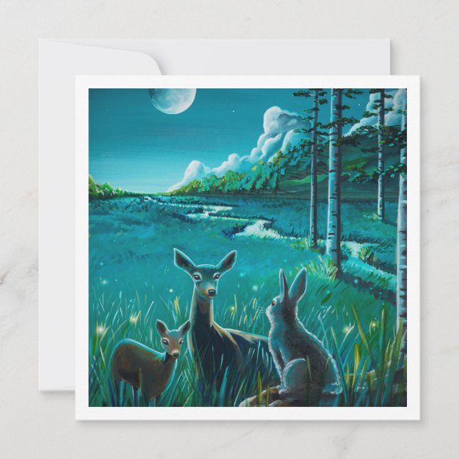 Una noche en la pradera - Mini impresión (Anverso)