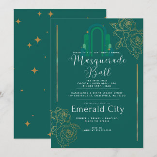 Una Noche Mágica en la Invitación de Fiesta de la