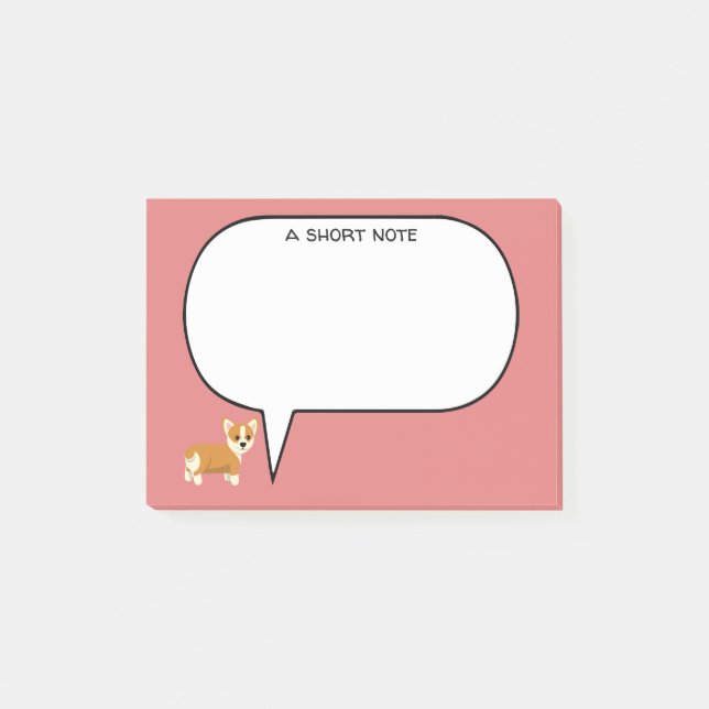 Una nota corta Corgi (Anverso)