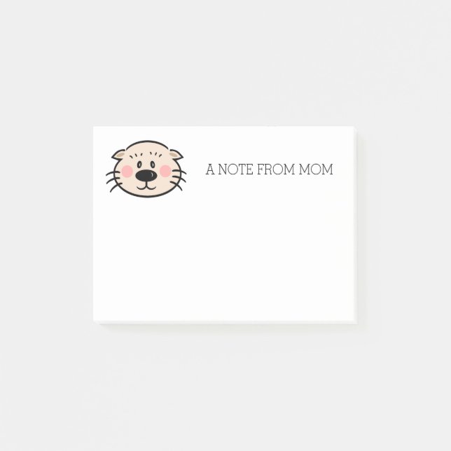 Una nota de las notas de post-it (conocidas) de (Anverso)
