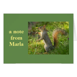 ¡Una nota de Marla!