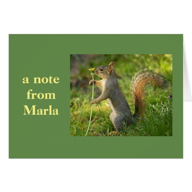 ¡Una nota de Marla! (Anverso (Horizontal))