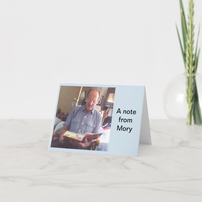 Una nota de Mory. (Anverso)